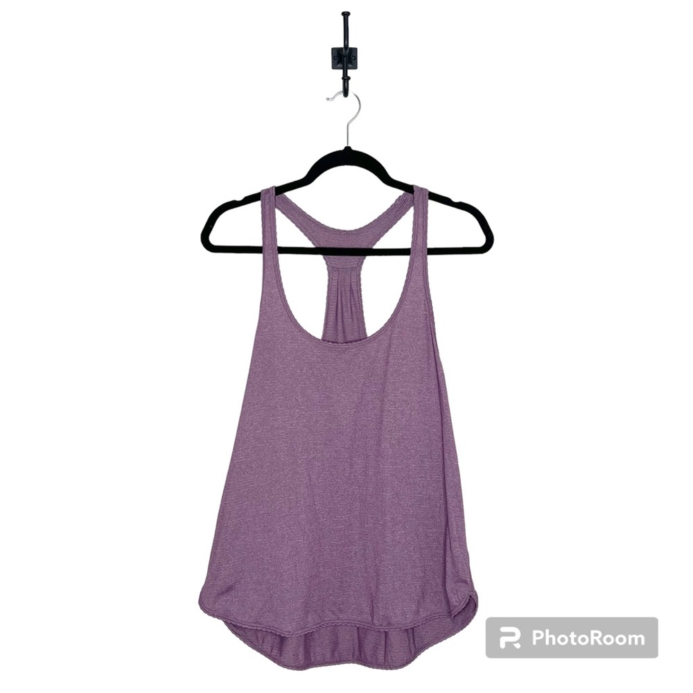 Lululemon 105 Purple Singlet Tank Size 8